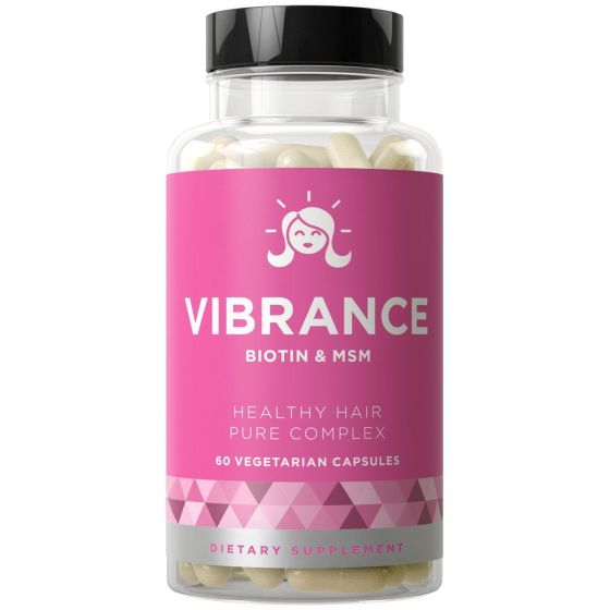 Vibrance Biotin & MSM Capsules for Long Hair, $29.99, via Amazon